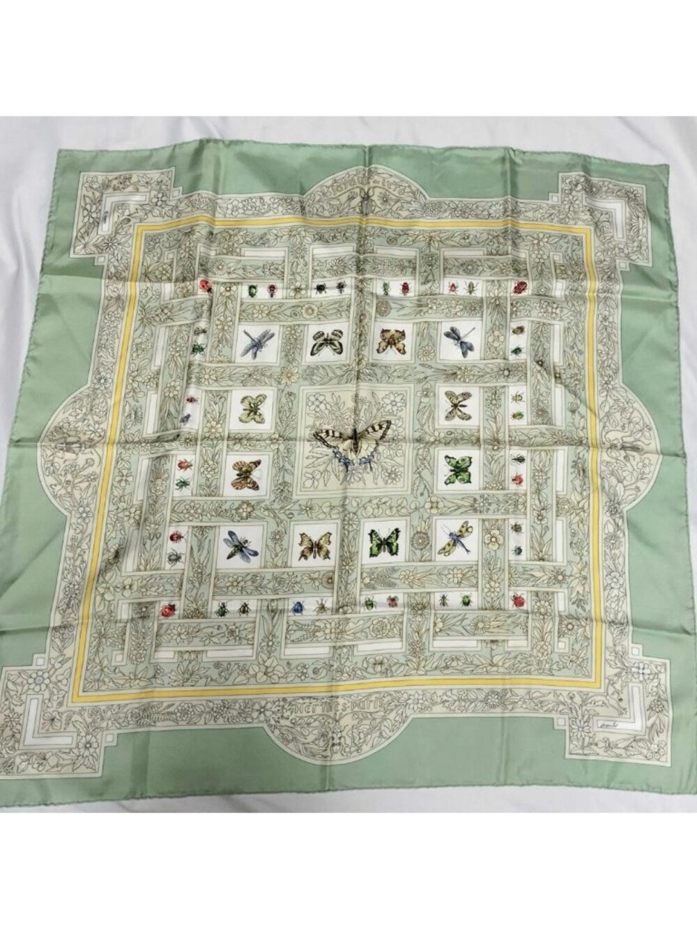 Hermes Carre 90 Summer Joyaux de L'ete Scarf Silk
